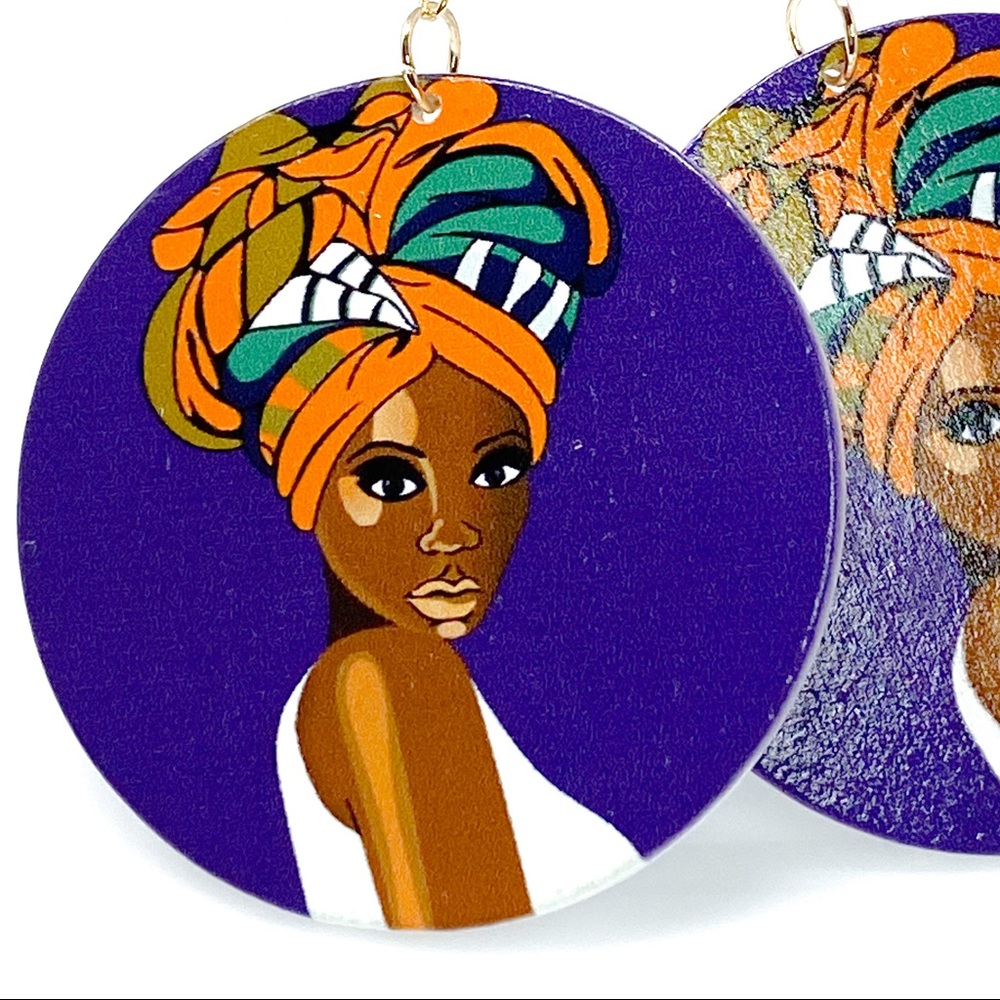 Nubian Hoops